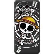Чорний чохол BoxFace Tecno Spark 30 Pro 4G One Piece Компас