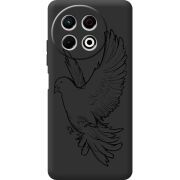 Чорний чохол BoxFace Tecno Spark 30 Pro 4G Dove