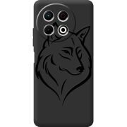Чорний чохол BoxFace Tecno Spark 30 Pro 4G Wolf