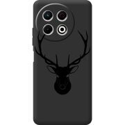 Чорний чохол BoxFace Tecno Spark 30 Pro 4G Deer