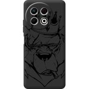 Чорний чохол BoxFace Tecno Spark 30 Pro 4G Bear King