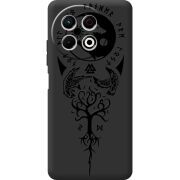 Чорний чохол BoxFace Tecno Spark 30 Pro 4G Hugin and Munin