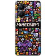 Чохол BoxFace Poco M7 Pro 5G Minecraft Mobbery