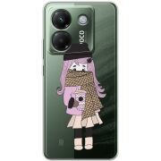 Прозорий чохол BoxFace Poco M7 Pro 5G Winter Morning Girl