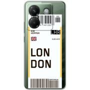 Прозорий чохол BoxFace Poco M7 Pro 5G Ticket London