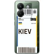 Прозорий чохол BoxFace Poco M7 Pro 5G Ticket Kiev
