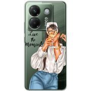Прозорий чохол BoxFace Poco M7 Pro 5G Live The Moment