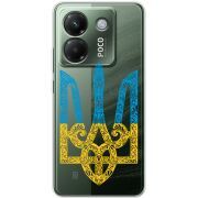 Прозорий чохол BoxFace Poco M7 Pro 5G Gold Trident