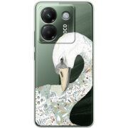 Прозорий чохол BoxFace Poco M7 Pro 5G Swan