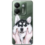 Прозорий чохол BoxFace Poco M7 Pro 5G Husky