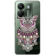 Чохол зі стразами Poco M7 Pro 5G Owl