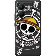 Чорний чохол BoxFace Poco M7 Pro 5G One Piece Компас