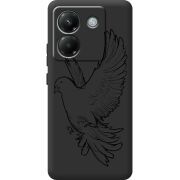 Чорний чохол BoxFace Poco M7 Pro 5G Dove