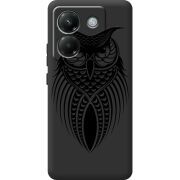 Чорний чохол BoxFace Poco M7 Pro 5G Owl