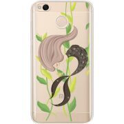 Прозрачный чехол Uprint Xiaomi Redmi 4x Cute Mermaid