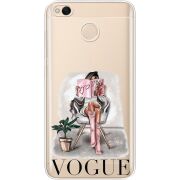 Прозрачный чехол Uprint Xiaomi Redmi 4x VOGUE
