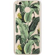 Прозрачный чехол Uprint Xiaomi Redmi 4x Banana Leaves
