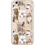 Прозрачный чехол Uprint Xiaomi Redmi 4x Cotton and Rabbits
