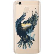 Прозрачный чехол Uprint Xiaomi Redmi 4x Eagle