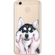 Прозрачный чехол Uprint Xiaomi Redmi 4x Husky
