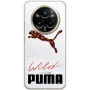 Прозорий чохол BoxFace Realme 14 Pro Plus Wild Cat