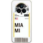 Прозорий чохол BoxFace Realme 14 Pro Plus Ticket Miami