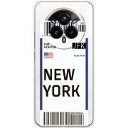 Прозорий чохол BoxFace Realme 14 Pro Plus Ticket New York