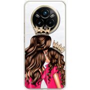 Прозорий чохол BoxFace Realme 14 Pro Plus Queen and Princess