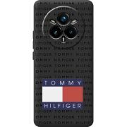 Чорний чохол BoxFace Realme 14 Pro Plus Tommy Print
