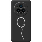 Чорний чохол BoxFace Realme 14 Pro Plus Balloon