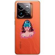 Прозорий чохол BoxFace Realme GT 7 Pro Selena Gomez