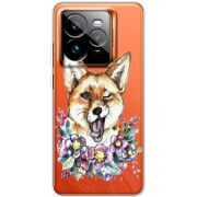 Прозорий чохол BoxFace Realme GT 7 Pro Winking Fox