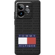 Чорний чохол BoxFace Realme GT 7 Pro Tommy Print