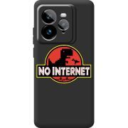 Чорний чохол BoxFace Realme GT 7 Pro No Internet