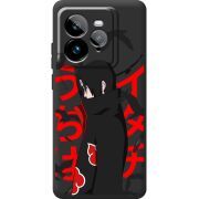 Чорний чохол BoxFace Realme GT 7 Pro Учиха Итачи