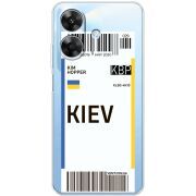 Прозорий чохол BoxFace Realme Note 60 Ticket Kiev