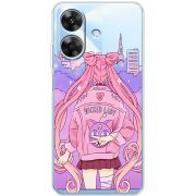 Прозорий чохол BoxFace Realme Note 60 Wiked Lady