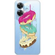 Прозорий чохол BoxFace Realme Note 60 Donuts