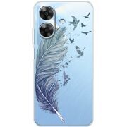 Прозорий чохол BoxFace Realme Note 60 Feather