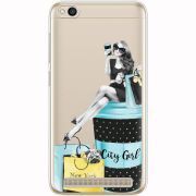 Прозрачный чехол Uprint Xiaomi Redmi 5A City Girl