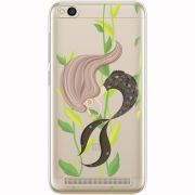 Прозрачный чехол Uprint Xiaomi Redmi 5A Cute Mermaid
