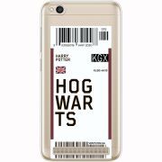 Прозрачный чехол Uprint Xiaomi Redmi 5A Ticket Hogwarts