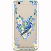 Прозрачный чехол Uprint Xiaomi Redmi 5A Spring Bird