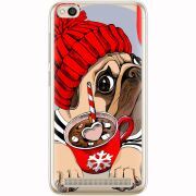 Прозрачный чехол Uprint Xiaomi Redmi 5A Winter Puggy