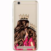 Прозрачный чехол Uprint Xiaomi Redmi 5A Queen and Princess