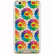 Прозрачный чехол Uprint Xiaomi Redmi 5A Hippie Flowers