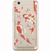 Прозрачный чехол Uprint Xiaomi Redmi 5A Japanese Koi Fish