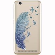 Прозрачный чехол Uprint Xiaomi Redmi 5A Feather