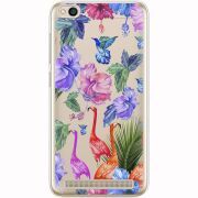 Прозрачный чехол Uprint Xiaomi Redmi 5A Flamingo