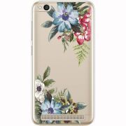 Прозрачный чехол Uprint Xiaomi Redmi 5A Floral